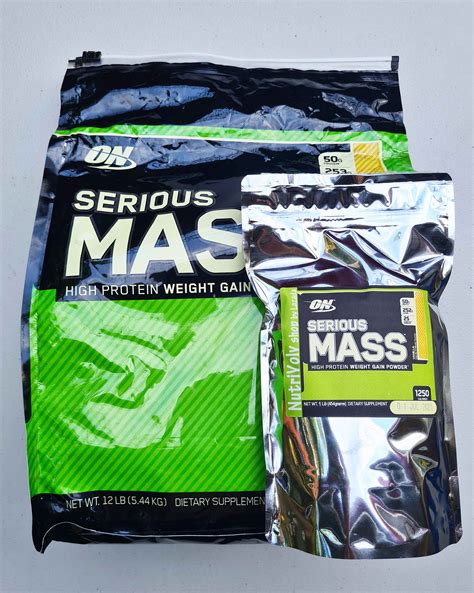 ON Serious Mass 1lb pouch .